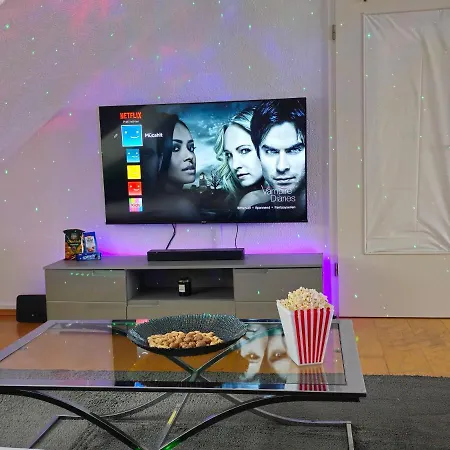 Sauna - Massage -bodensee-cinema Feeling- Sharing - Parking - Kueche Apartament Radolfzell am Bodensee